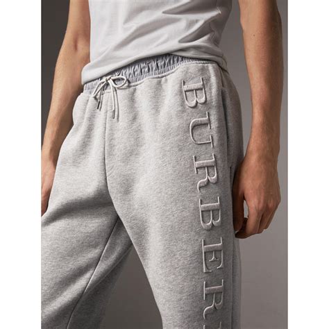 burberry sweatpants grey ssense|burberry fw24 for men.